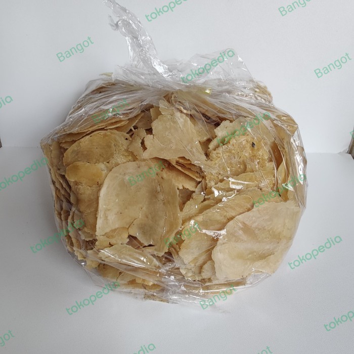 

Emping Melinjo Mentah Merk HK Asli Limpung Kering Tipis