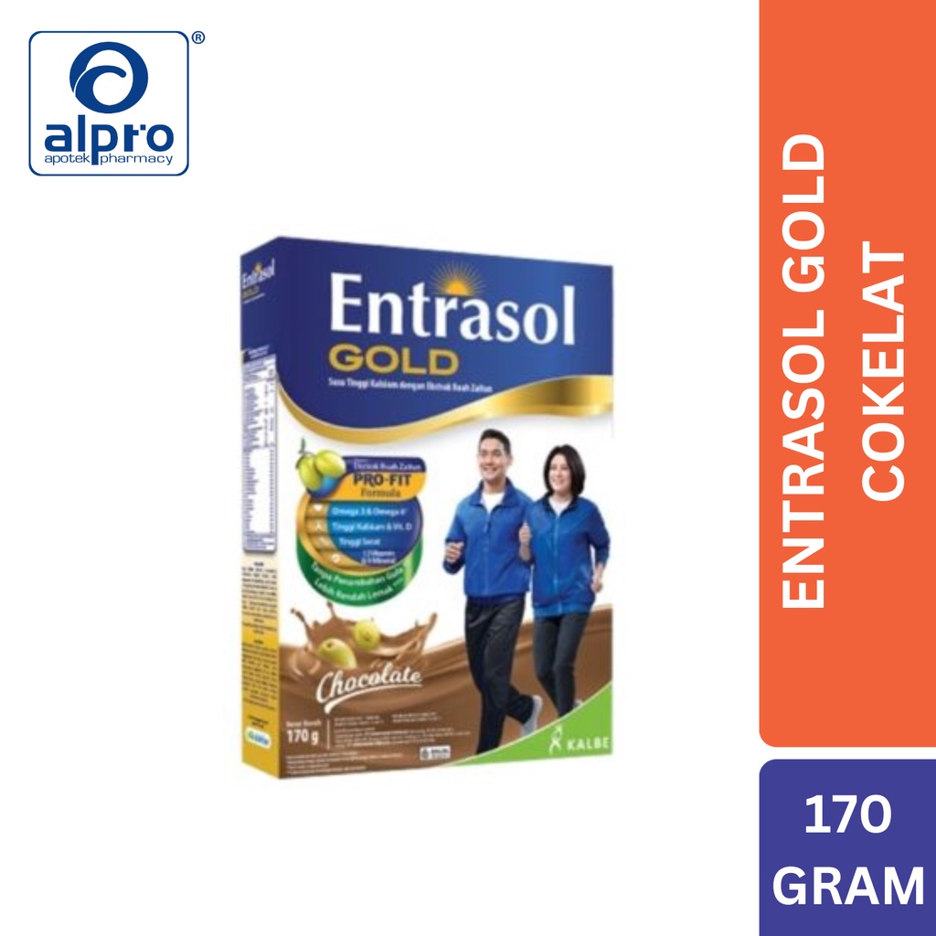 

ENTRASOL GOLD COKELAT 170GR