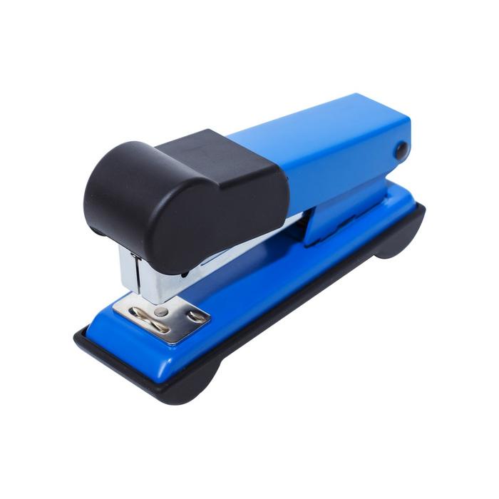 

TERBARU! Bantex Stapler Small with Rubber Handle Cobalt Blue 9340 11