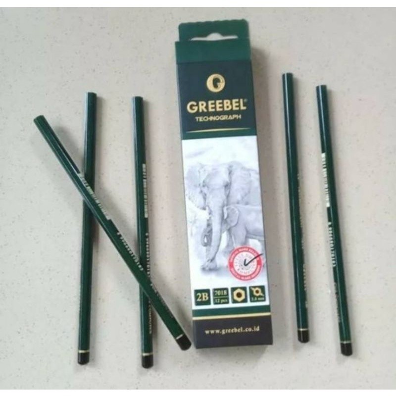 

pensil grebel 2b satuan