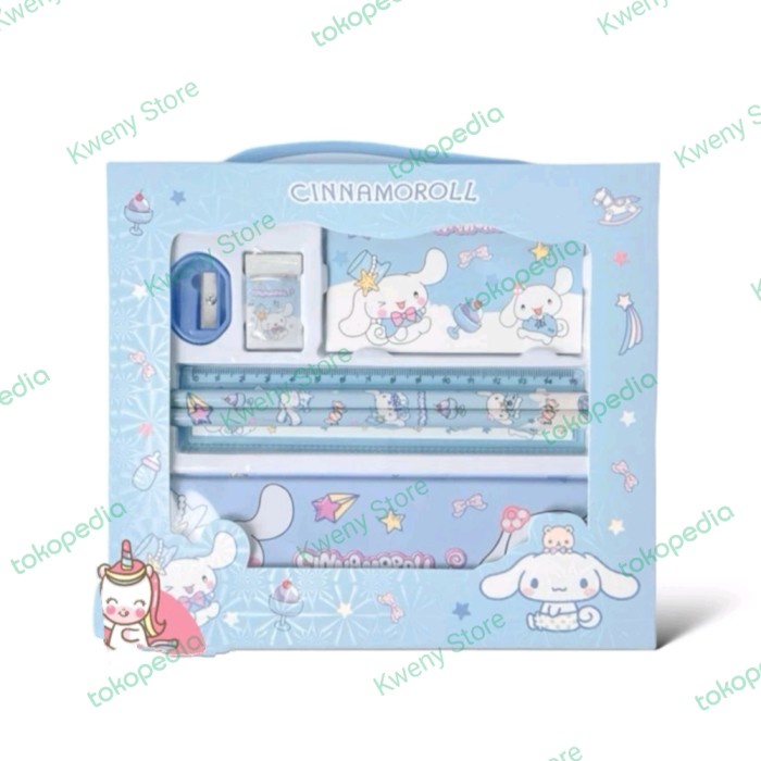 

Alat tulis set cinnamoroll alat tulis kuromi alat tulis melody Kode 148