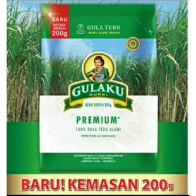 

HJE GULAKU Gula Tebu 200 Gram