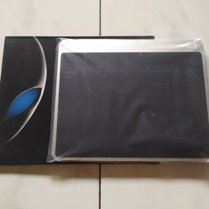 Mousepad gaming logam laptop Alienware MSI ROG razer Unit Baru / Segel