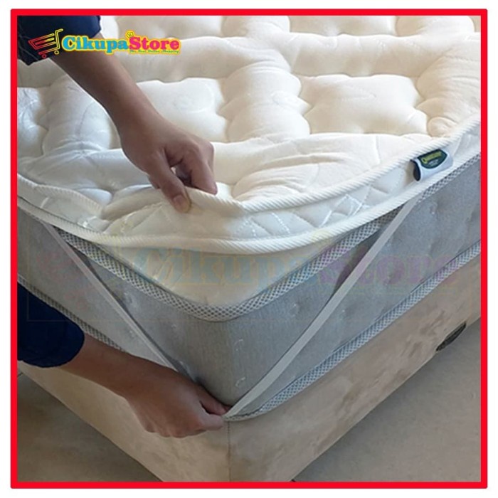 JAYAmart- Alas Springbed / Topper Quantum 180x200 / Pelapis Kasur Matras Cover