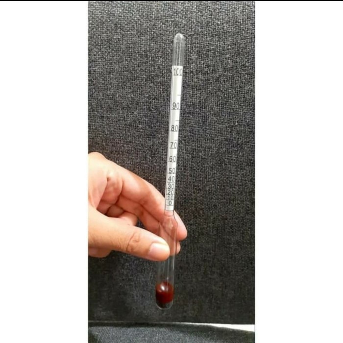 JTTOP" HYDROMETER ALKOHOL BEER / ALAT PENGUKUR KADAR ETANOL / PENGUKUR ETANOL