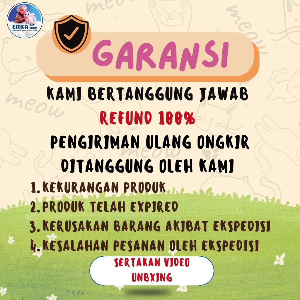 

Makanan Kering Kucing LIFE CAT ADULT 1 KG Repack
