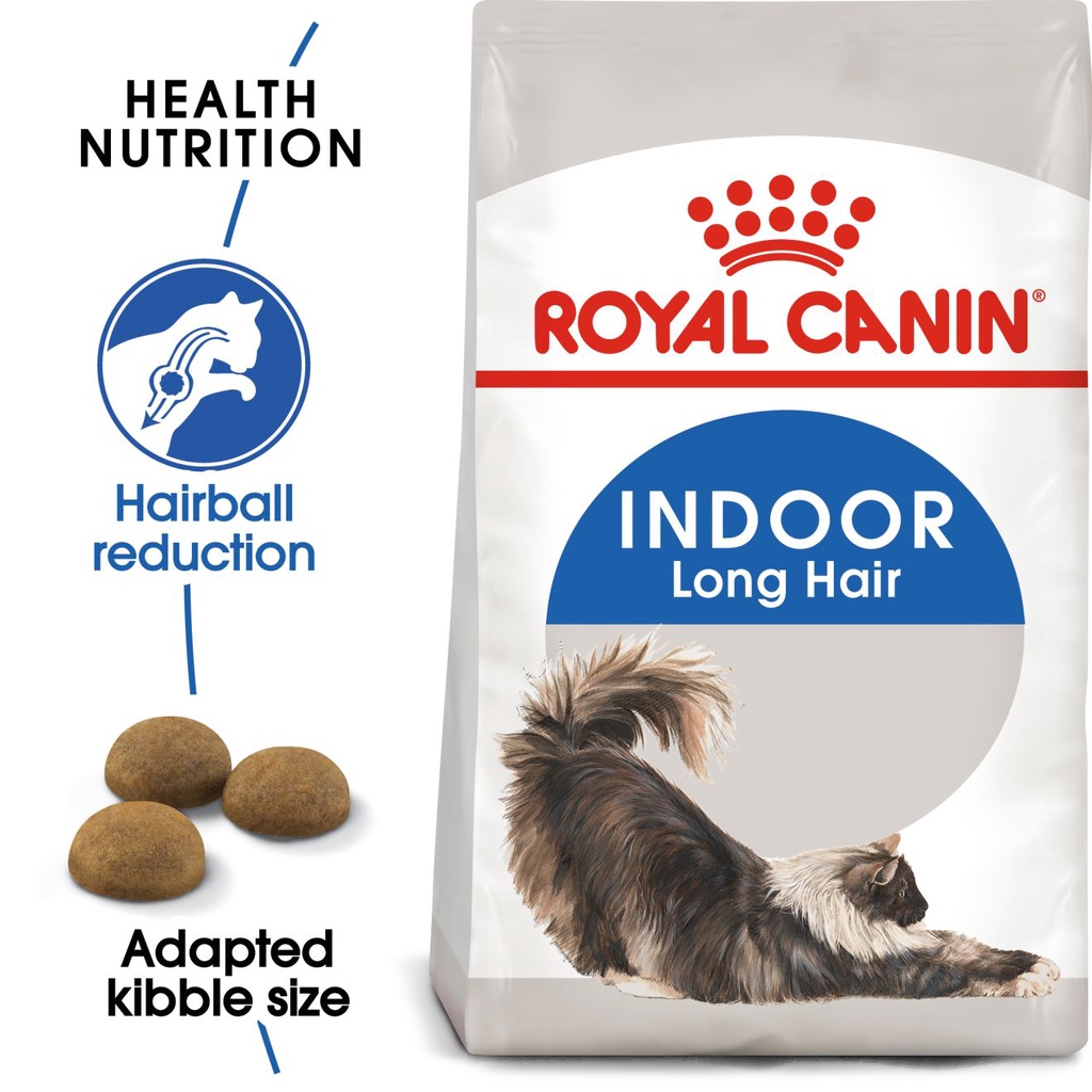 

2X Royal Canin Indoor Long Hair Makanan Kucing Dewasa 400gr