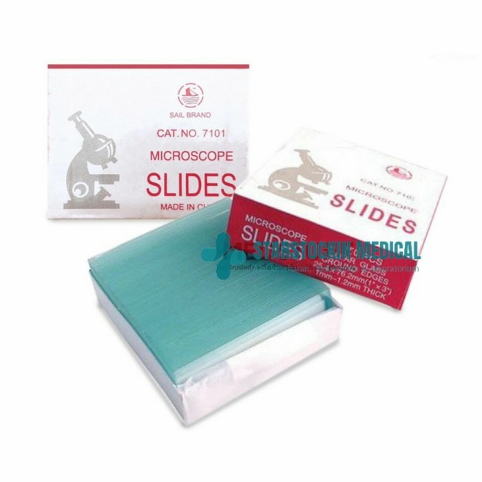 JTTOP" OBJEK GLASS KACA OBJEK MIKROSKOP 7101