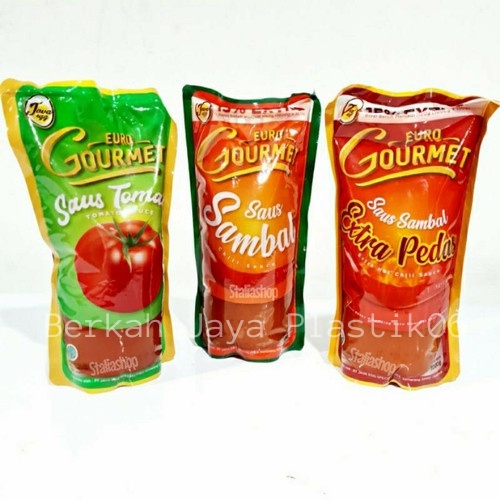 

HJE EURO GOURMET Saus Sambal Extra Pedas Saos Tomat 1KG