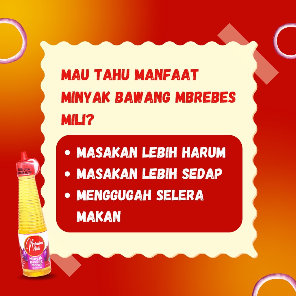 

HJE Mbrebes Mili Minyak Bawang Merah 140ml