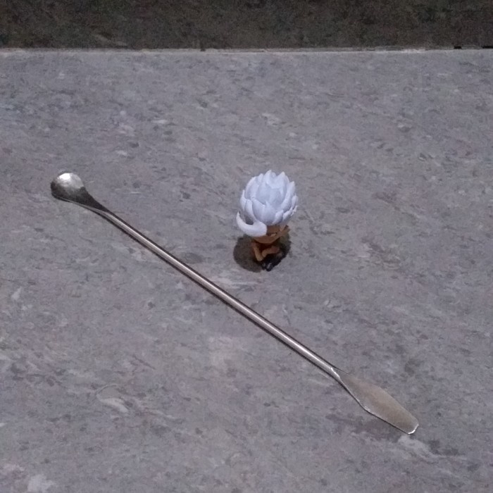 JTTOP" SPATULA STAINLESS LABORATORIUM SENDOK SPATULA STAINLES LAB SENDOK LAB