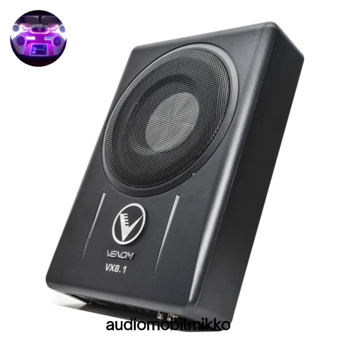 Venom Subwoofer pasif VX8.1 - Subwoofer Kolong Venom VX 8.1 - Venom VX 8.1