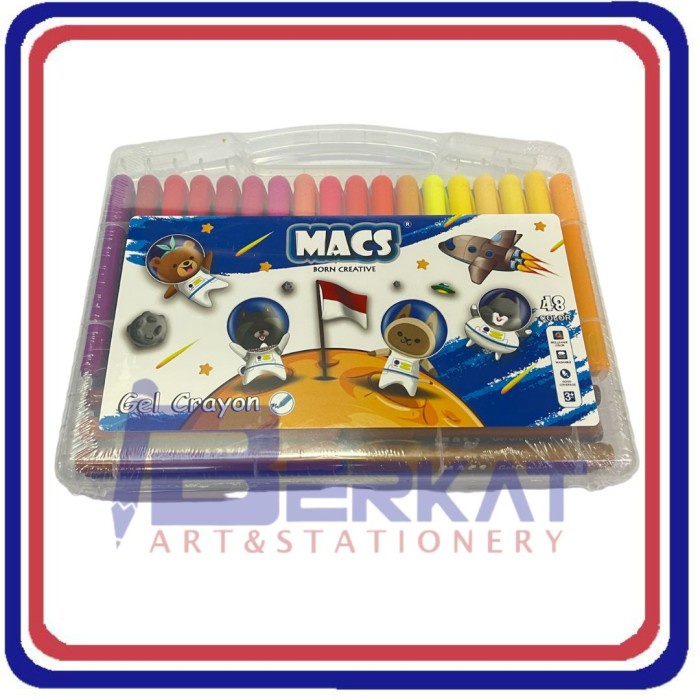 

MACS Gel Crayon Colours 48 Warna