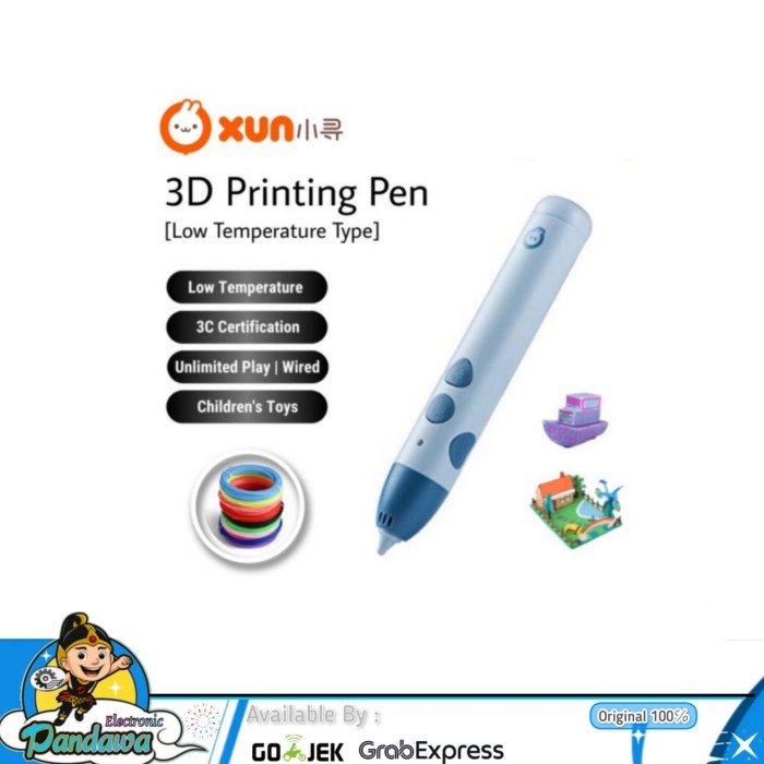 

Xiaoxun 3D Printing Pen Low Temperatur Pena Gambar 3D
