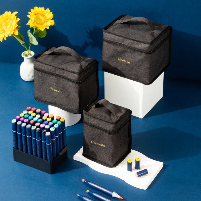 

Deli Finenolo Spidol Sketsa / Sketch Marker Dual tip 30 80 Warna EC184