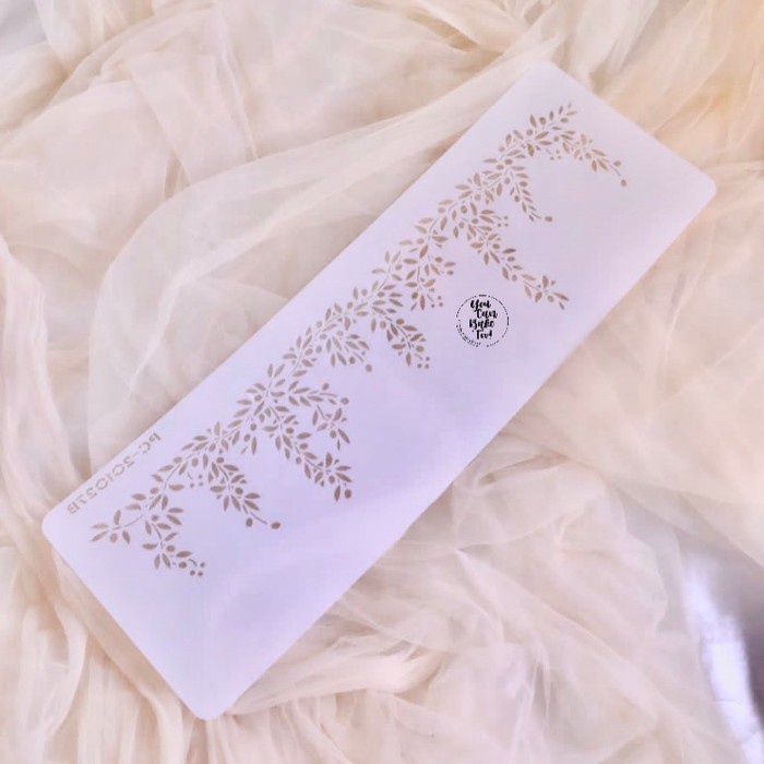 

Hanging Leaves Stencil