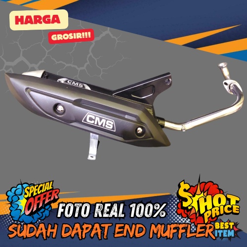 Termurah Knalpot Standar Racing Copy Cms Beat Karbu Beat Fi Beat Deluxe Beat Esp Beat Street Vario