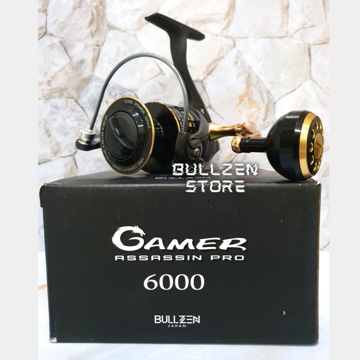 Promo Bullzen Reel Pancing Gamer Assassin Pro - Bonus Topi G