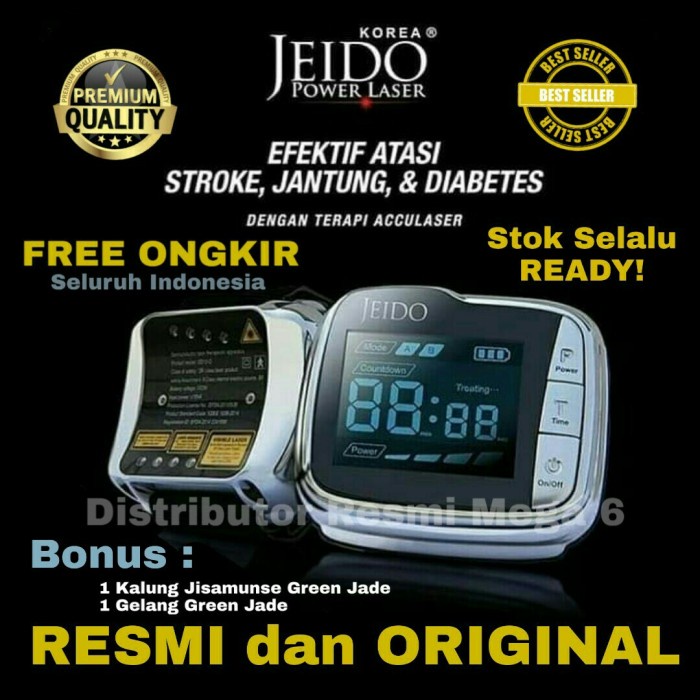 CRAZY SALE  Jeido Power Laser - Jam Tangan Terapi Kesehatan