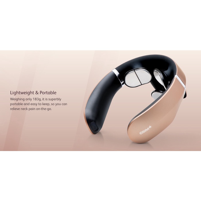 OSIM uNek Pulse Neck Massager, Alat Pijat Pijit Leher Terapi Leher