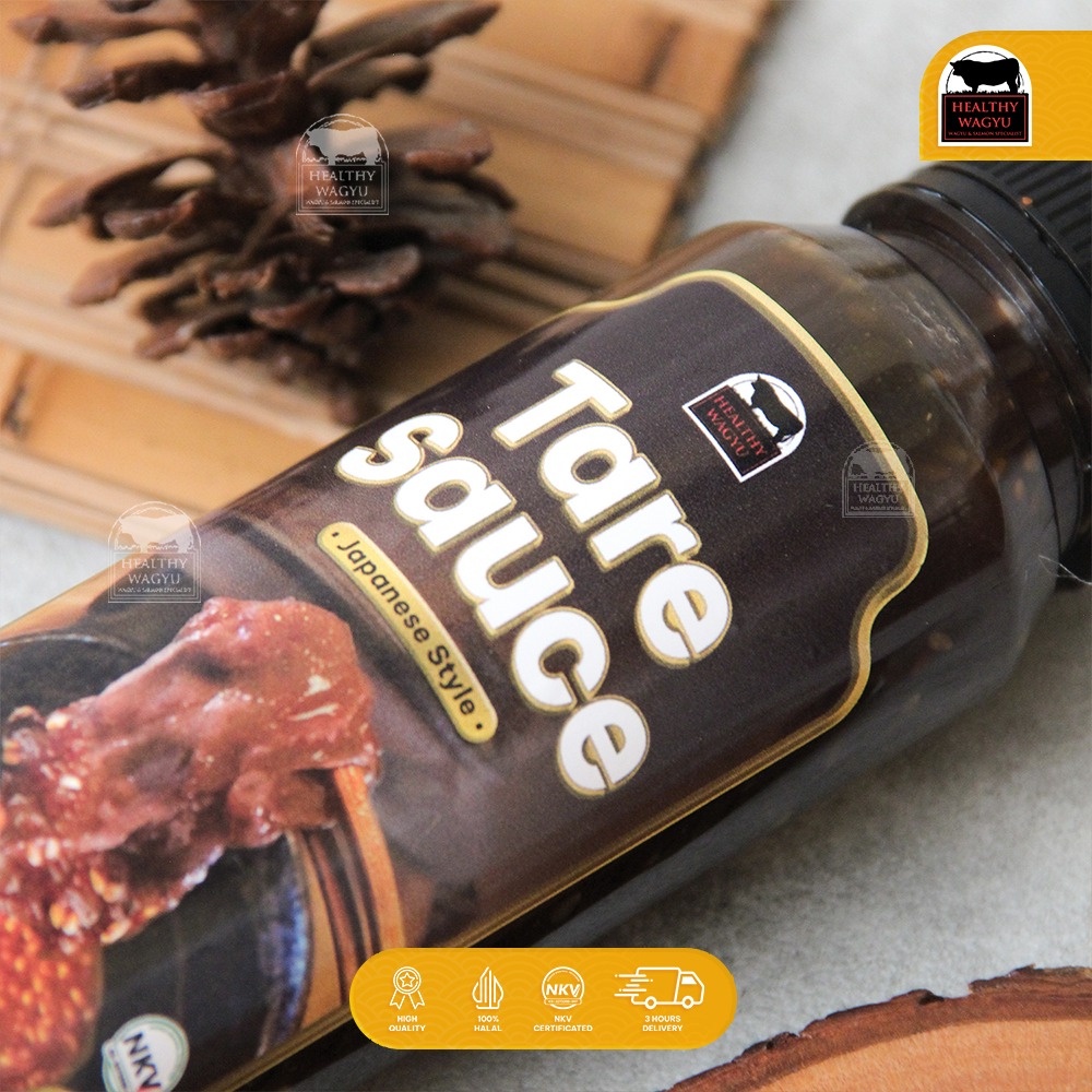 

HJE Japanese Tare Sauce Halal 250ml Healthy Wagyu
