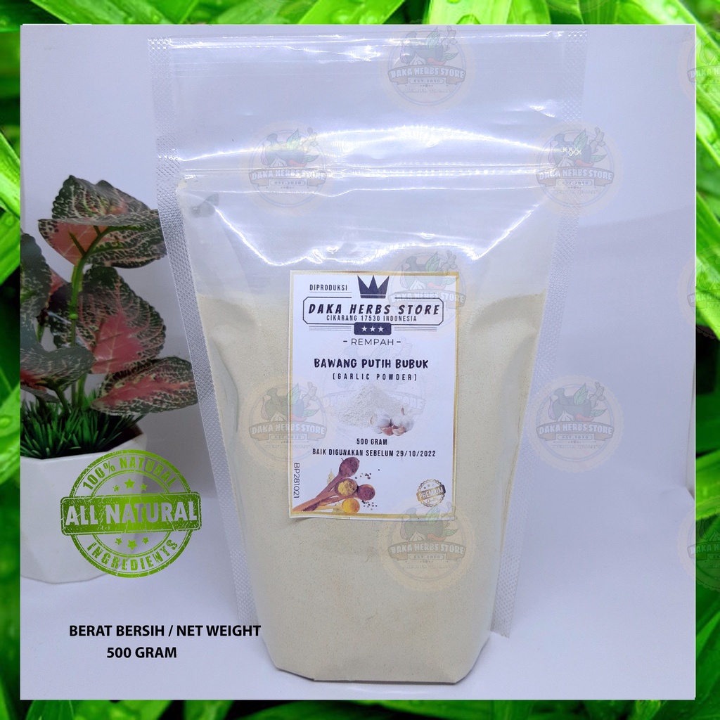 

HJE Bawang Putih Bubuk Murni (500 Gram)