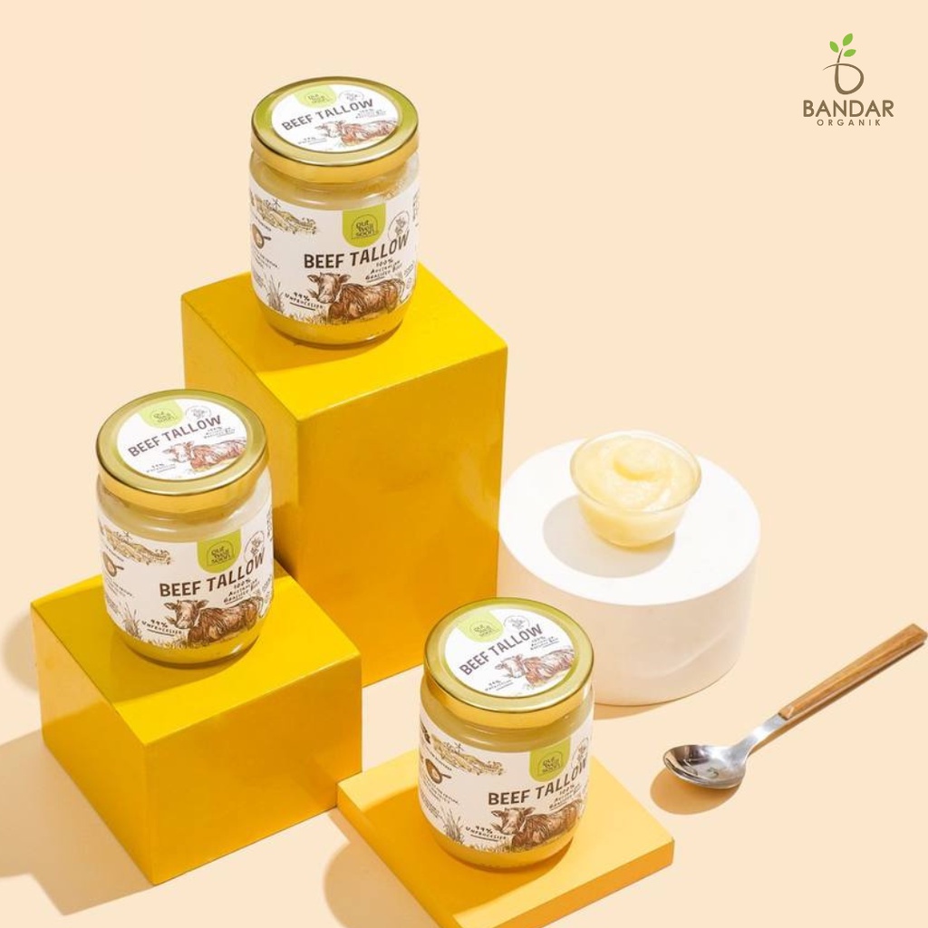 

HJE Gut Well Soon - Beef Tallow 220ml / Lemak Murni Sapi Grass Fed MPASI