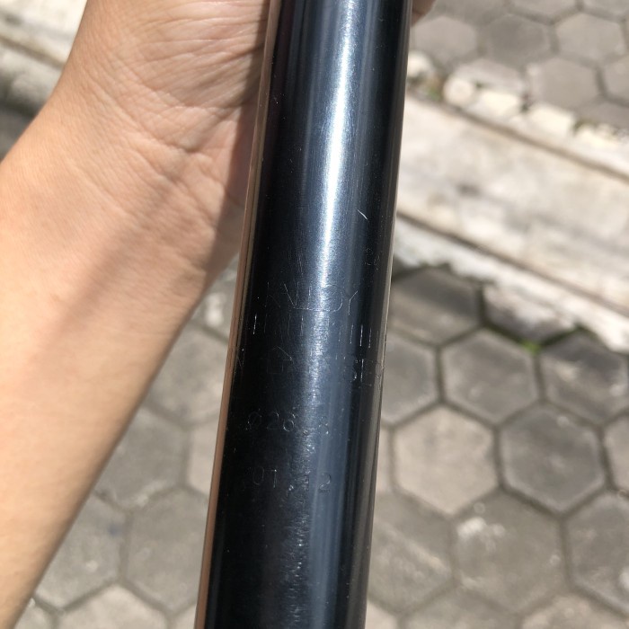 Seatpost 26.8 alloy kalloy black hitam NOS