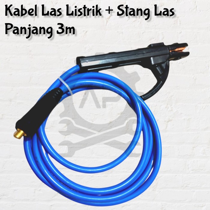 Kabel Las Listrik + Stang Las 3M #Gratisongkir