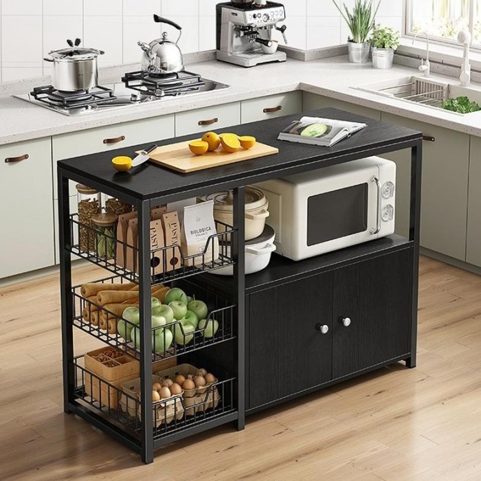 TERJAMIN [Ready] - Damaindah Rak Dapur / Meja Dapur / Meja Kompor 2 Tungku /