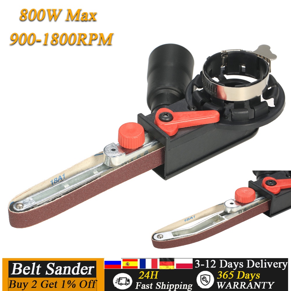 Angle Grinder Belt Sander Mini Sander Sanding Belt Adapter Grinding Machine Bandfile Belt Head Sande