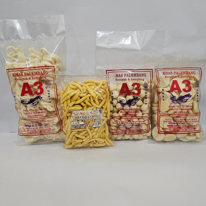 

PAKET CAMPUR 2 KERUPUK SANGGUL GETAS MINI TELUR GABUS