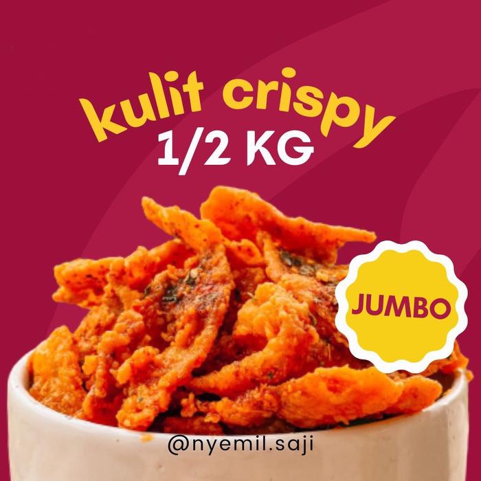 

(JUMBO 1/2 KG ) Kulit Krispi by Nyemilsaji