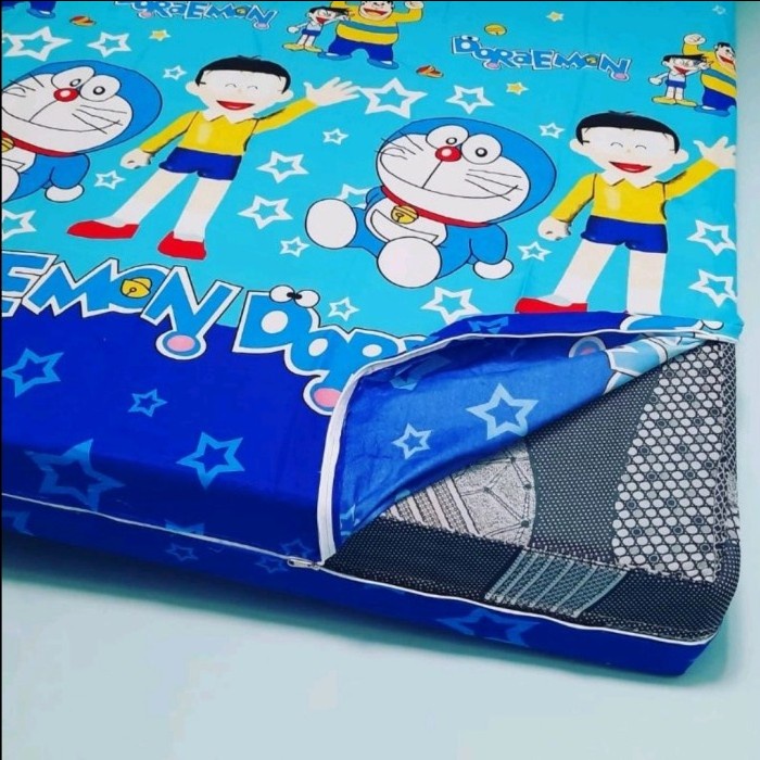 YiY- sarung kasur busa resleting ukuran 80x200x15 140x200