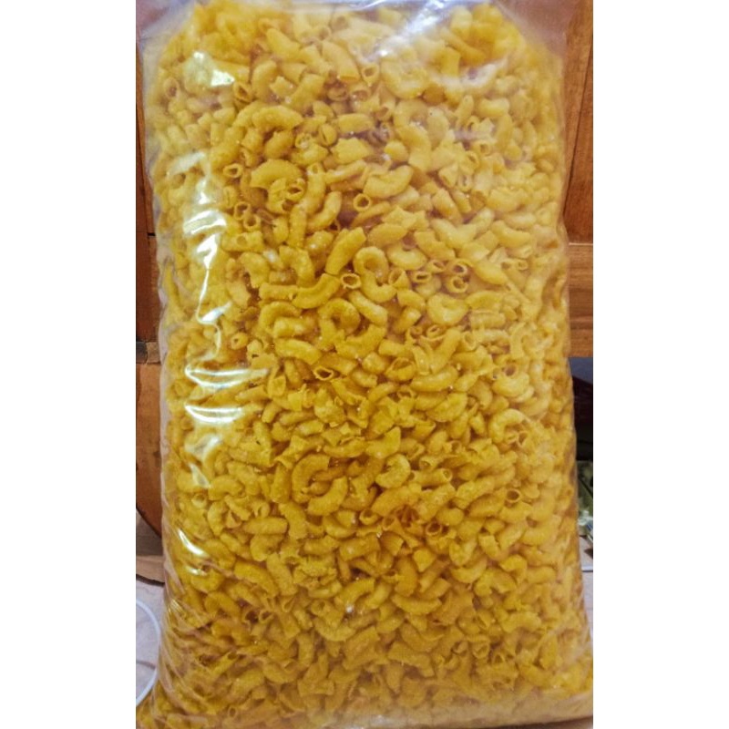 

Makaroni bantet pipa original pedas daun jeruk 1kg
