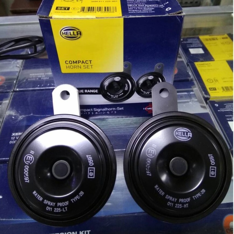 Limited Klakson Hella Disc Satuan Klakson Motor Suara Mobil Merk Hella 100% Original