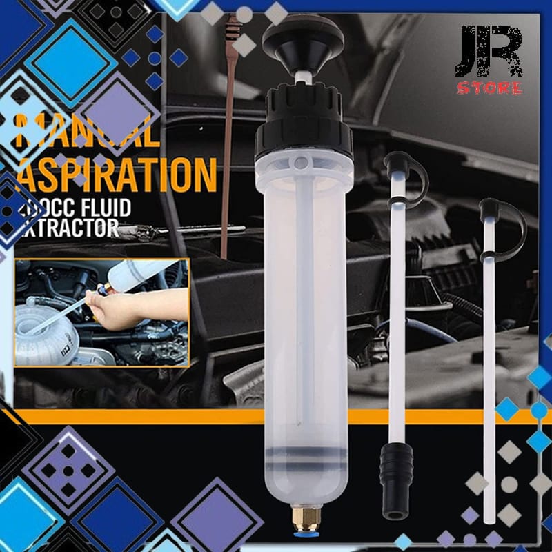 Pompa Tangan Transfer Oli Bensin Mobil Extractor 200ml Nc25 Black