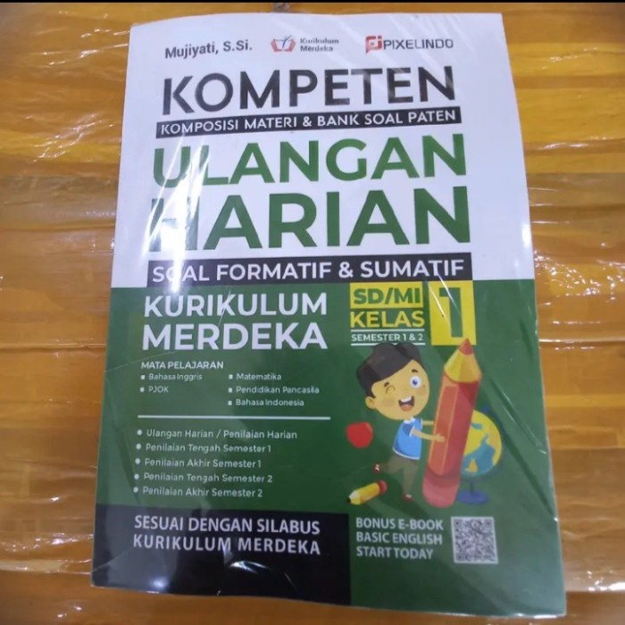 

Buku Kompeten Ulangan Harian Kurikulum Merdeka Sd Kelas 1