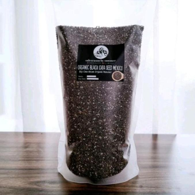 

Chia Seed 1kg Organic Black Chia Seed Mexico 1000g