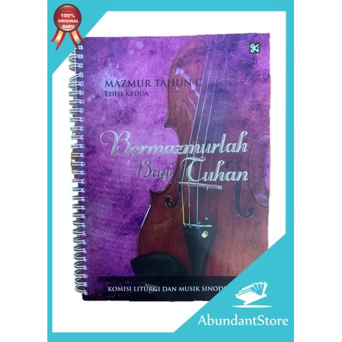 

Mazmur Tahun C - Bermazmurlah Bagi Tuhan - Edisi 2 - Nyanyian Gki