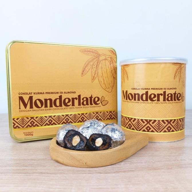 

Monderlate Cokelat Kurma Almond Zero Sugar