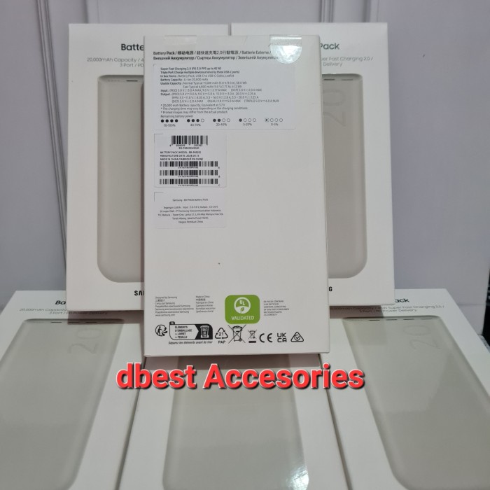 Paling Laris Samsung Powerbank 20000Mah 45W/Battery Pack 45W 20000Mah Super Fast Charging Original