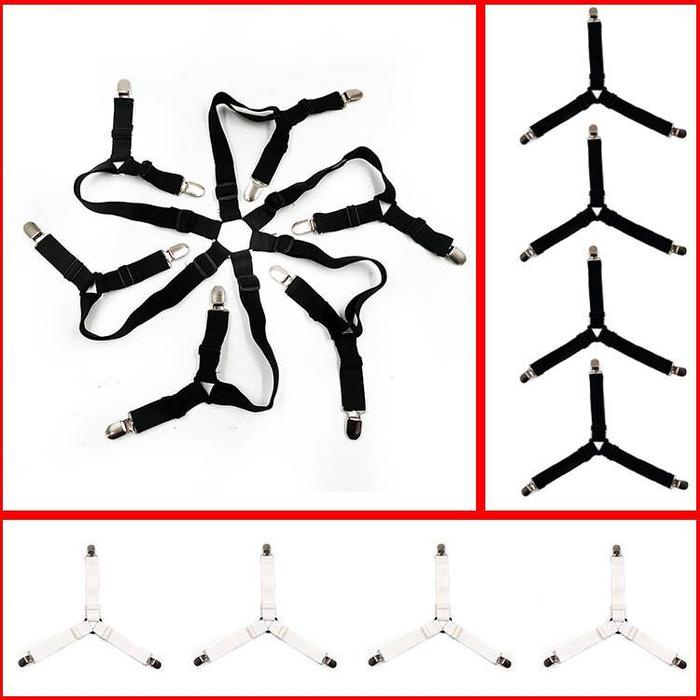 Penjepit Sprei Alat Sprei Kasur Bed Sheet Clip Holder Anti Geser Termurah Terlaris