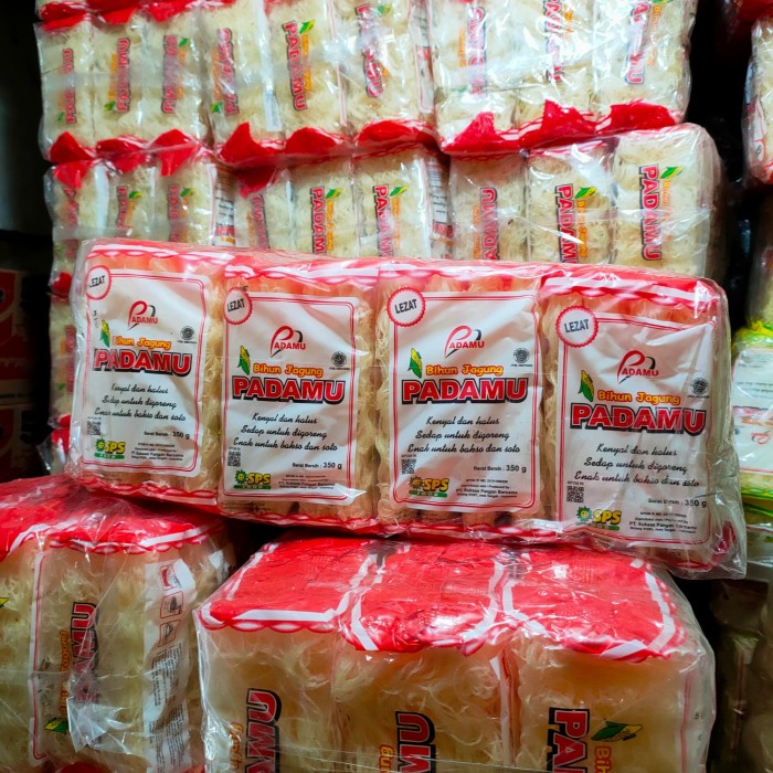 

Bihun Jagung cap PADAMU 350 gr (ball) isi 12 pcs