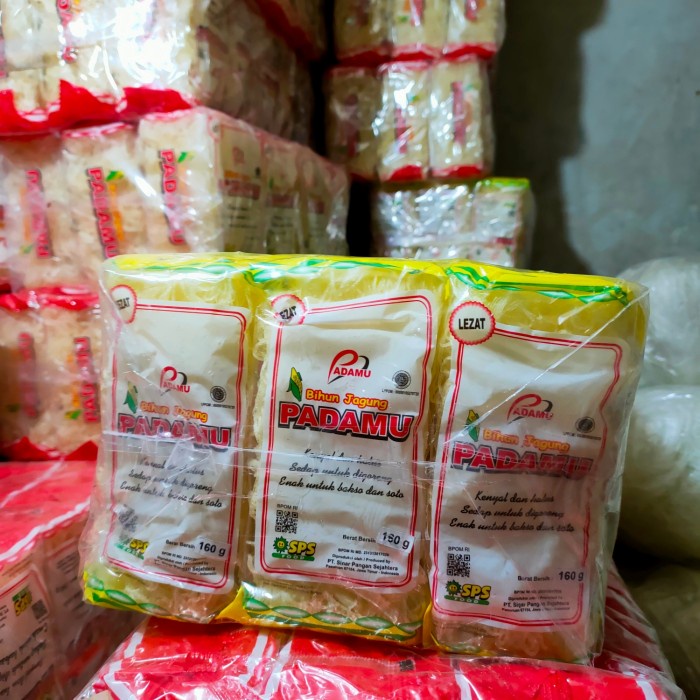 

TERLARIS! Bihun Jagung cap PADAMU 175 gr (ball) isi 24 pcs