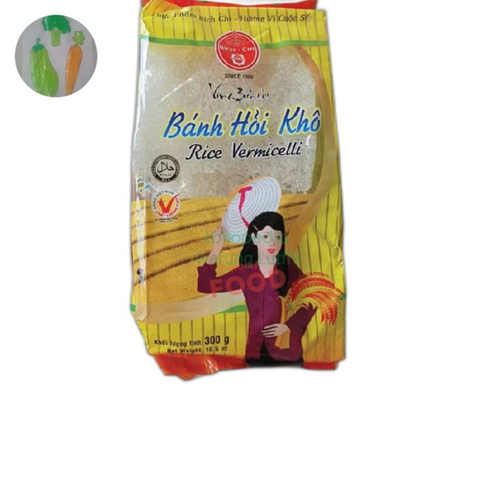 

BISA TERMIN! Bich Chi Banh Hoi Kho Rice Vermicelli 300gr