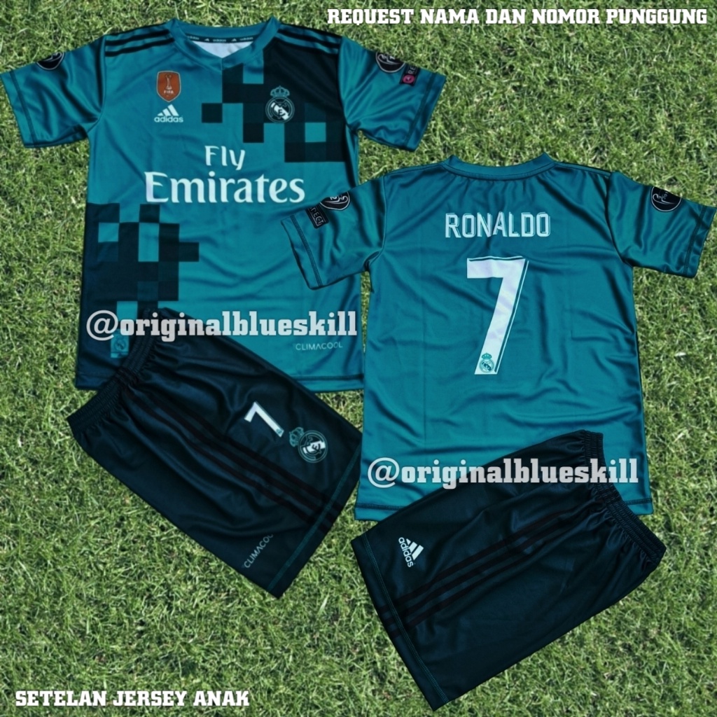 Setelan jersey retro mu terbaik 1998-2000 / jersey setelan anak laki perempuan / jersey sepak bola