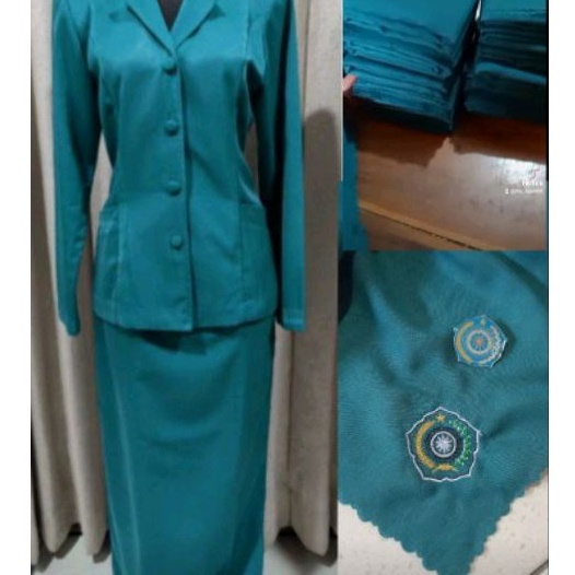 KERUDUNG PKK LOGO BORDIR + PIN PKK