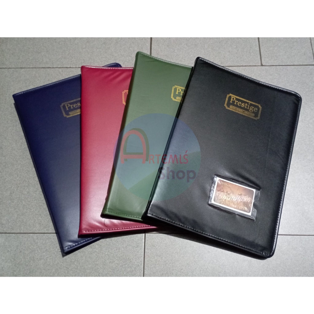 

iK! Map Document Keeper Resleting Folio / F4 PRESTE Kulit