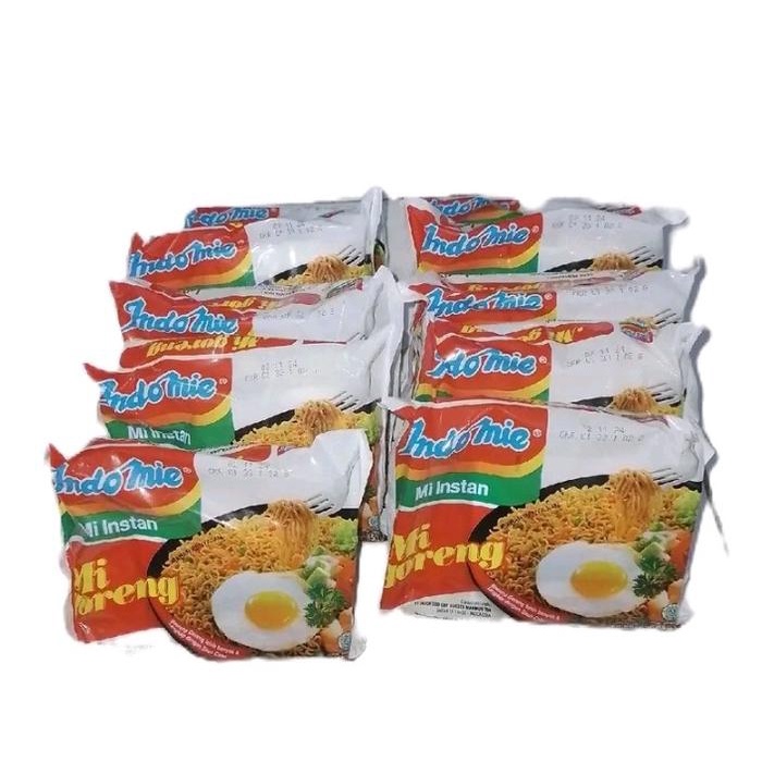 

Ready Paket 10Pcs Indomie Goreng Mi Instan Noodles Food